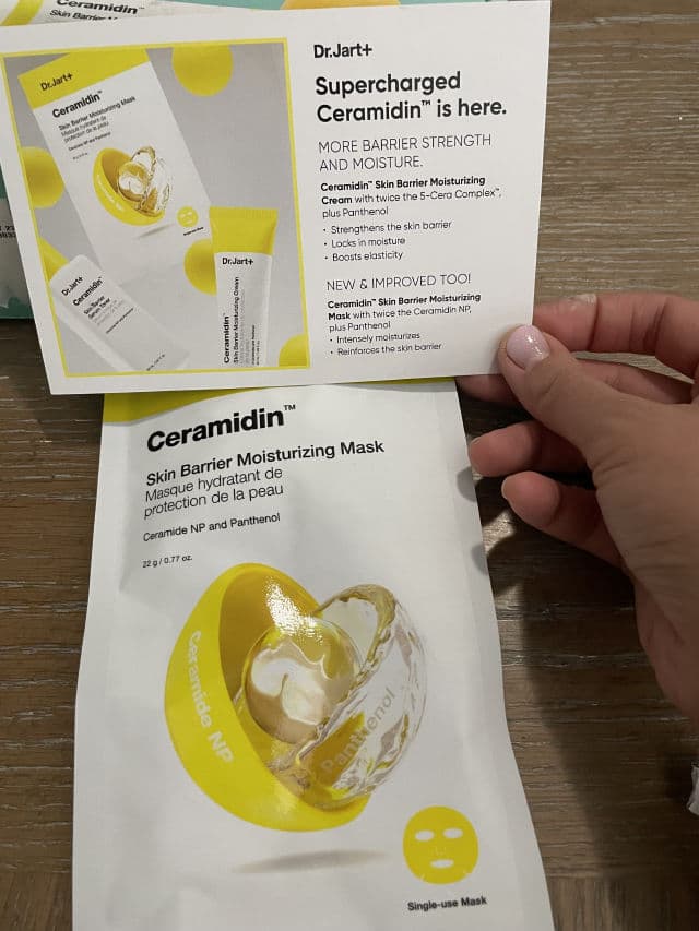 Dr. Jart+ Ceramidin™ Skin Barrier Moisturizing Mask review photo by AngieQuantas