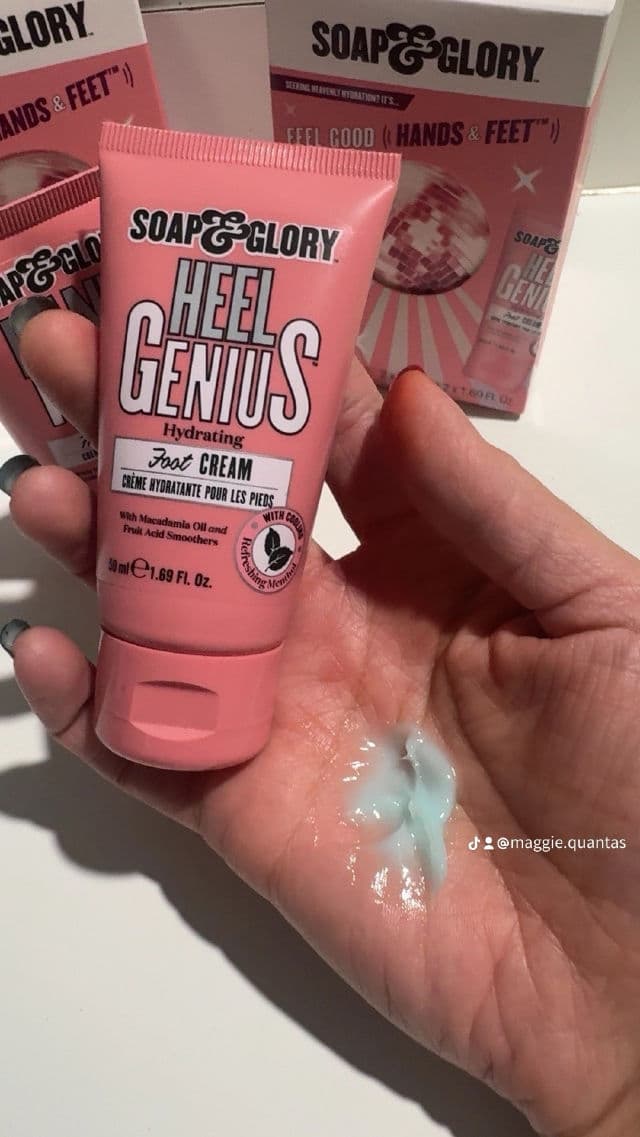 Soap & Glory Heel Genius Amazing Foot Cream review photo by AngieQuantas