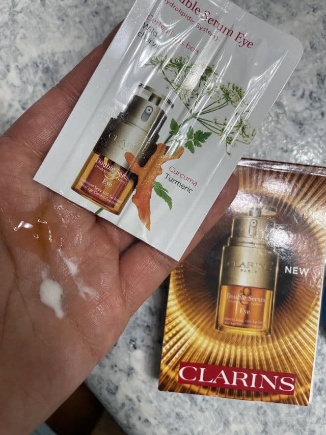 Clarins Double Serum Eye review photo by AngieQuantas