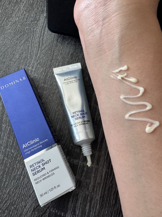 Dominas Dominas AtClinic Retinol Neck Serum review photo by AngieQuantas