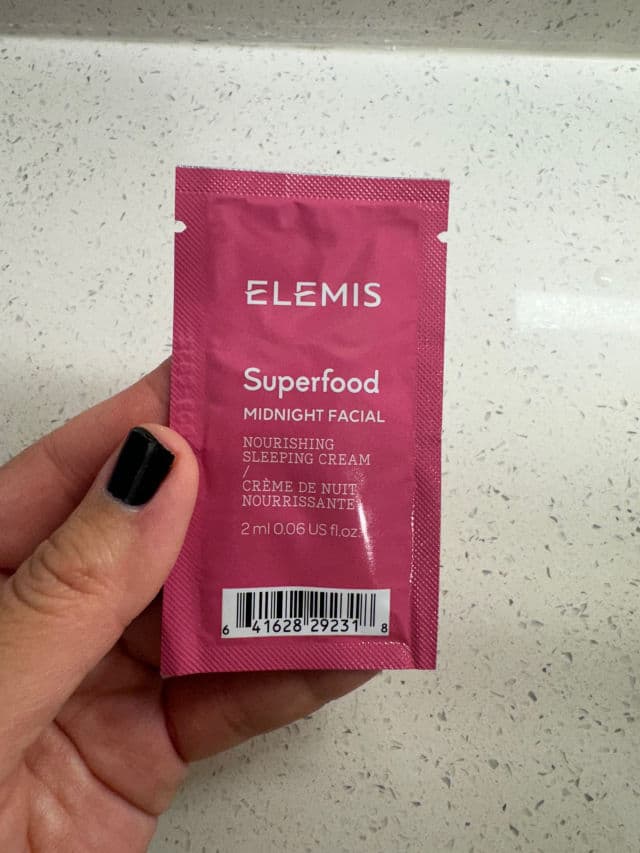 Elemis Superfood Midnight Facial Sleeping Cream review photo by AngieQuantas