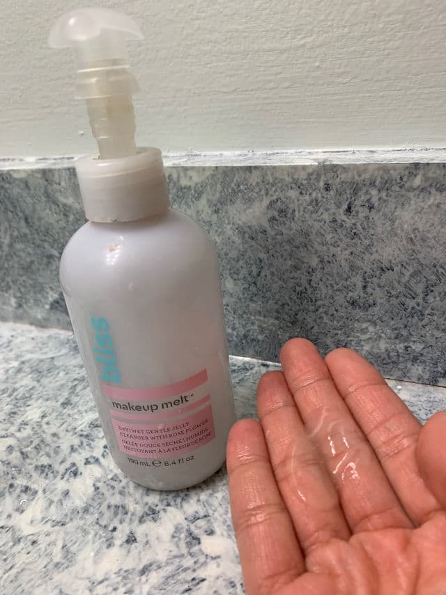 Bliss Makeup Melt Jelly Cleanser review photo by AngieQuantas