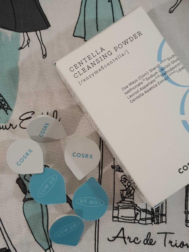 COSRX Low pH Centella Cleansing Powder review photo by ChristieX