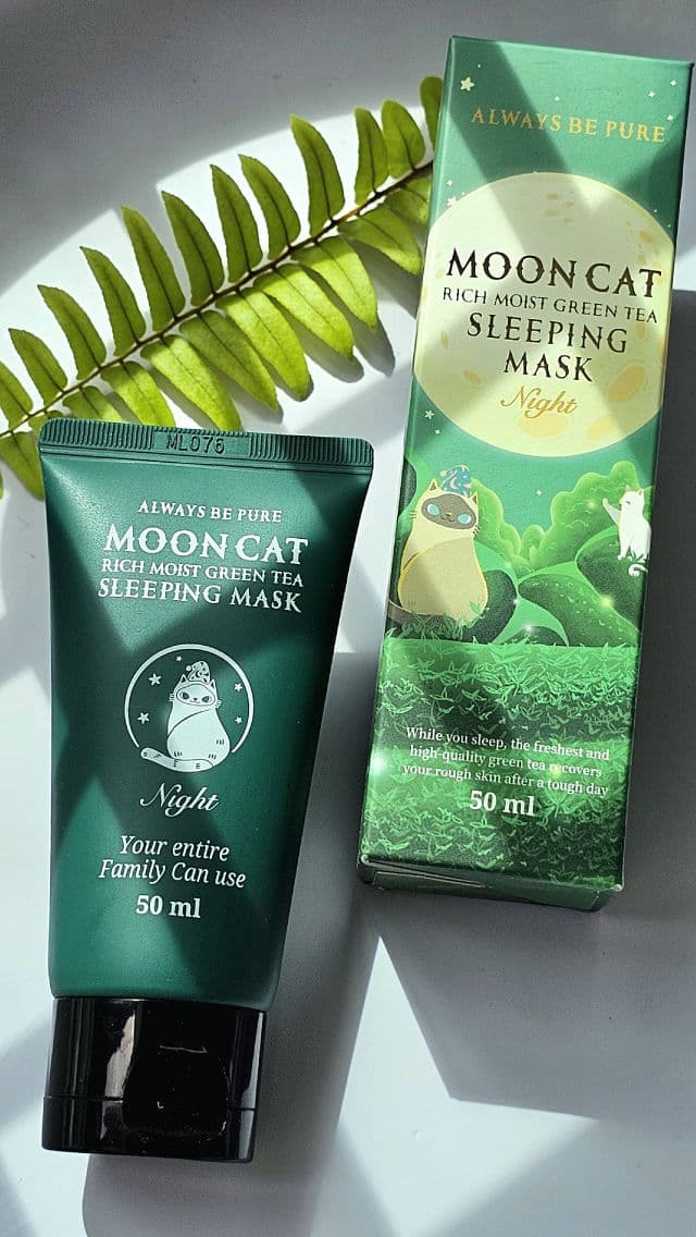 ALWAYS BE PURE Mooncat Sleeping Mask review photo by ChristieX