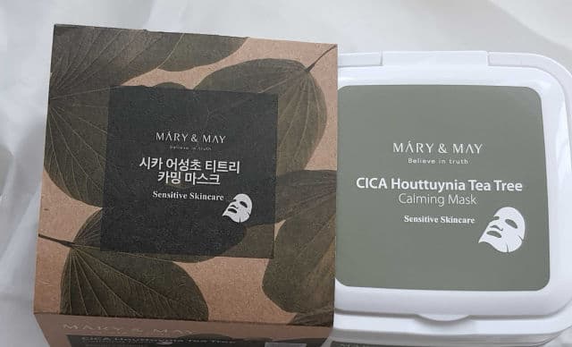 Mary&May Cica Houttuynia Tea Tree Calming Mask review photo by ChristieX