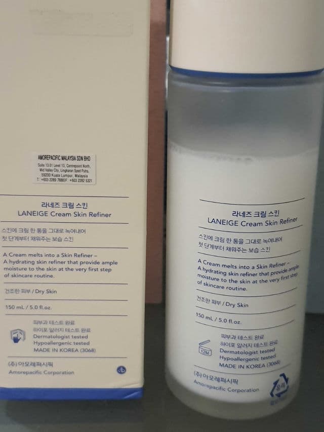 Laneige Cream Skin Refiner review photo by ChristieX
