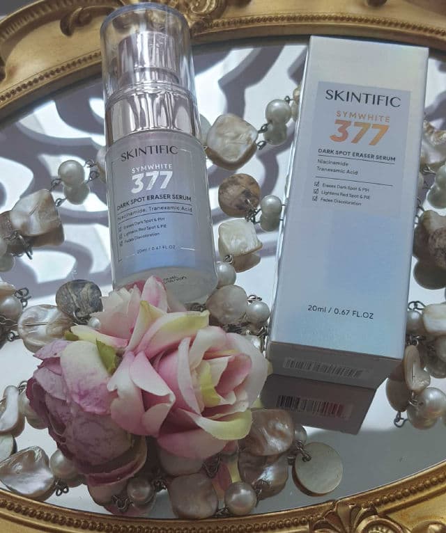 Skintific SymWhite377 Dark Spot Eraser Serum review photo by ChristieX