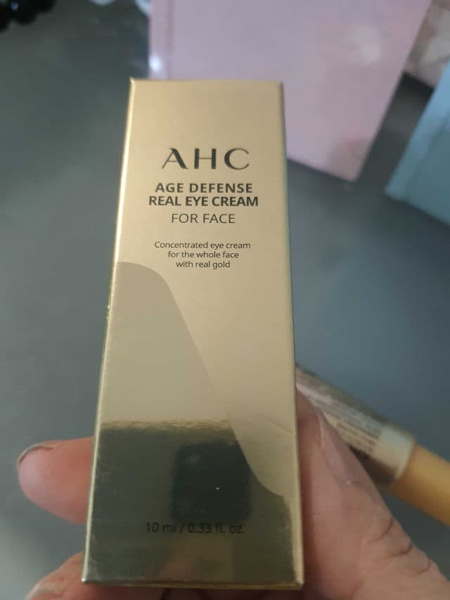 AHC Age Defense Real Eye Cream for Face review photo by ChristieX