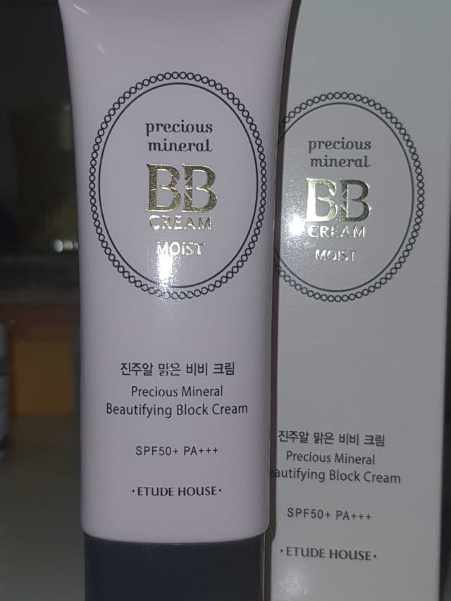 ETUDE Precious Mineral BB Cream Moist SPF50+ PA+++ review photo by ChristieX