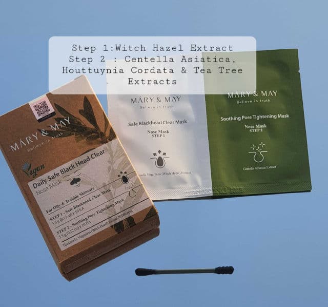 Mary&May Daily Safe Black Head Clear Nose Mask (Step 2) review photo by ChristieX