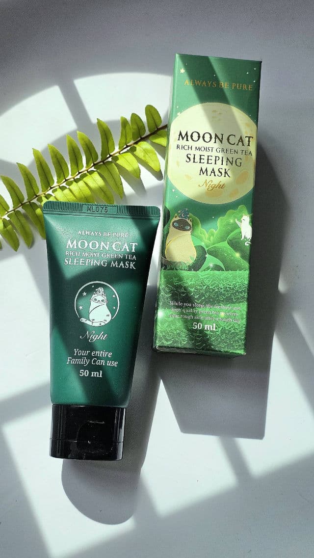 ALWAYS BE PURE Mooncat Sleeping Mask review photo by ChristieX