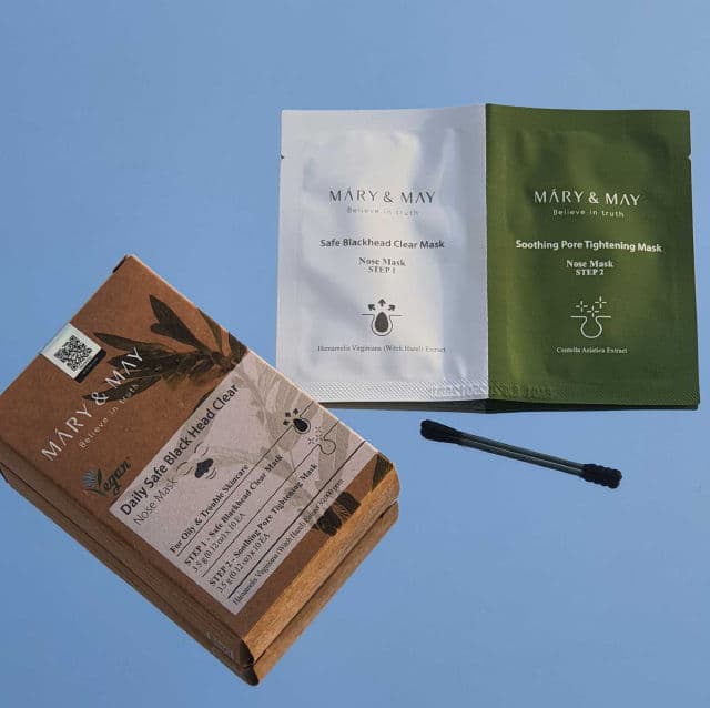 Mary&May Daily Safe Black Head Clear Nose Mask (Step 2) review photo by ChristieX