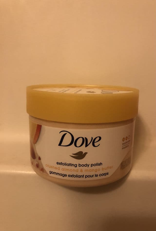 Dove Exfoliating Body Polish Crushed Almond & Mango Butter review photo by csmall707