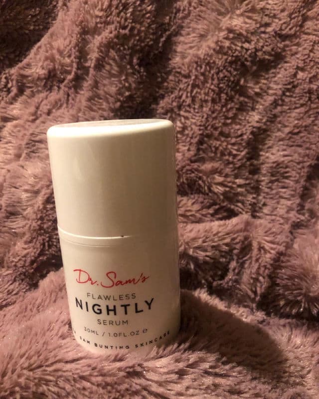 Dr. Sam's Flawless Nightly Serum review photo by csmall707
