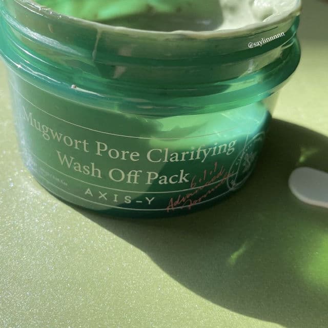 AXIS-Y Mugwort Pore Clarifying Wash Off Pack review photo by Saylin