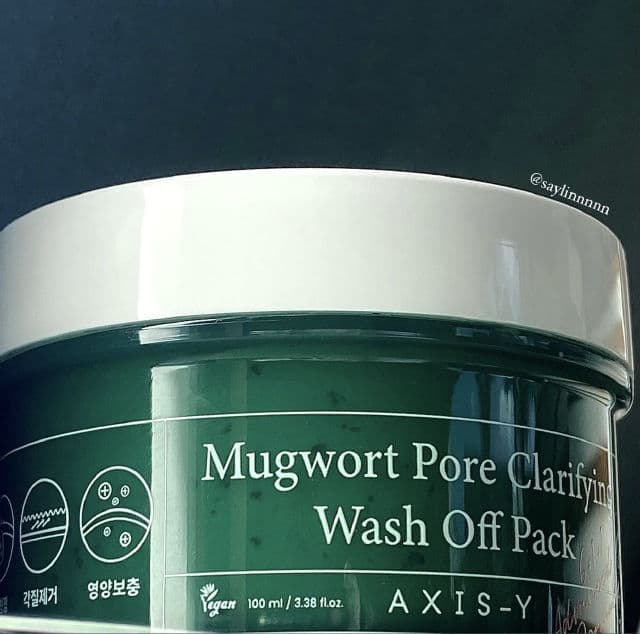 AXIS-Y Mugwort Pore Clarifying Wash Off Pack review photo by Saylin