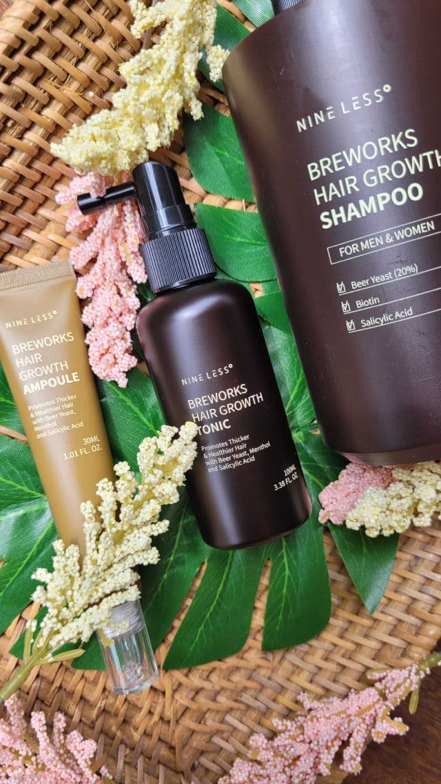 NINELESS Breworks Hair Growth Ampoule review photo by SkincrediblyMe