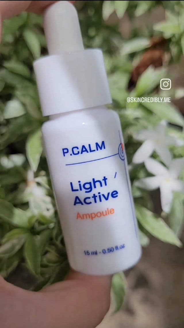 P.CALM Light Active Ampoule review photo by SkincrediblyMe