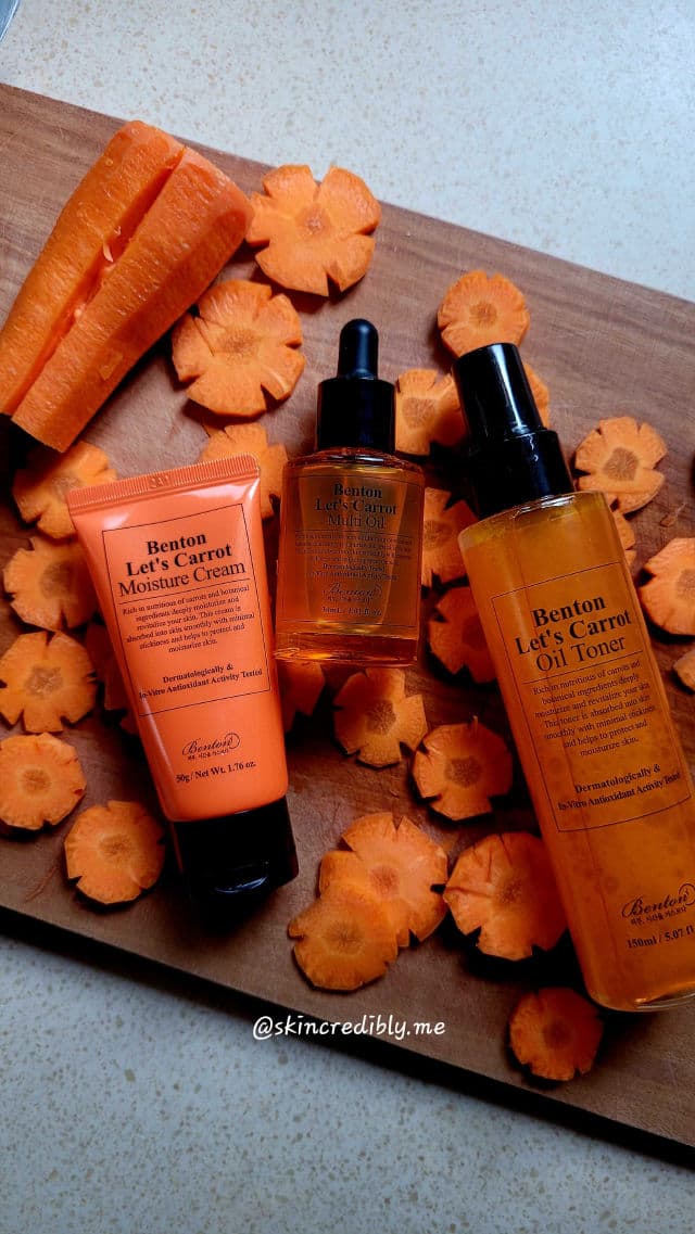 BENTON Let's Carrot Oil Toner review photo by SkincrediblyMe