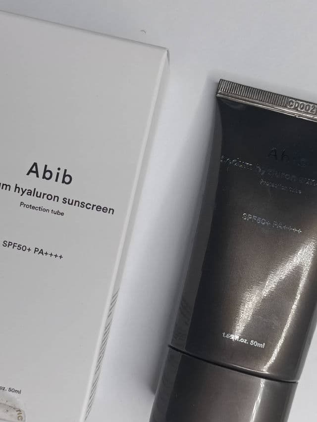 Abib Sedum Hyaluron Sunscreen Protection Tube SPF50+ PA ++++ review photo by jeanby