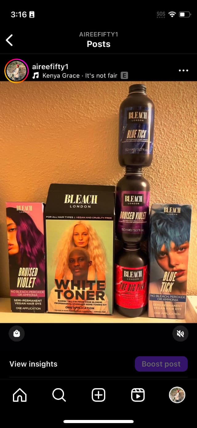 BLEACH London Rose Conditioner review photo by Airee21