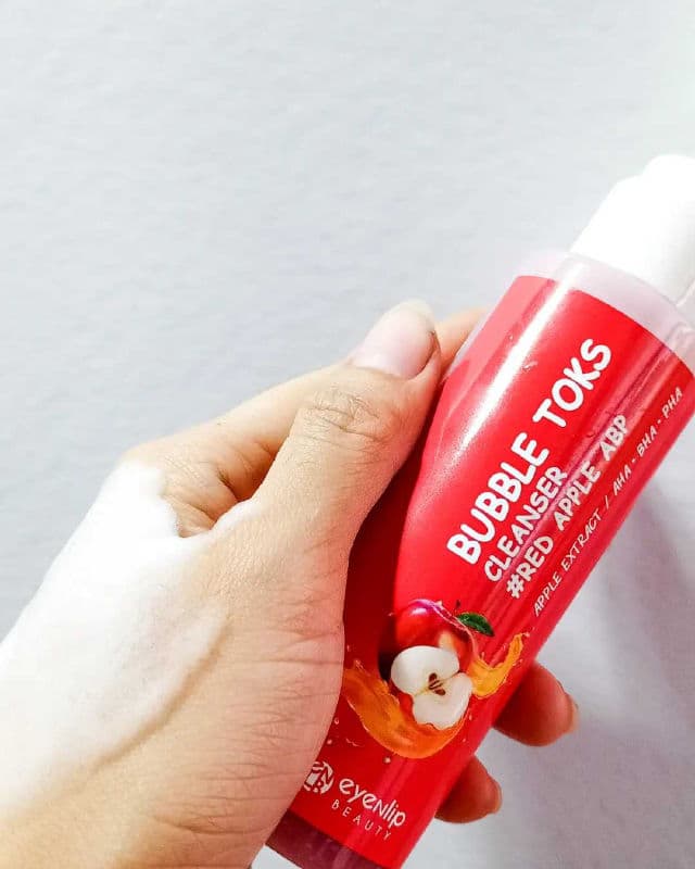 EYENLIP Ceramide Red Toks Bubble Cleanser review photo by KatrinaBandolin