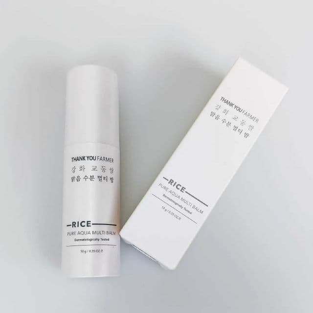 THANK YOU FARMER Rice Pure Aqua Multi Balm review photo by justskinx