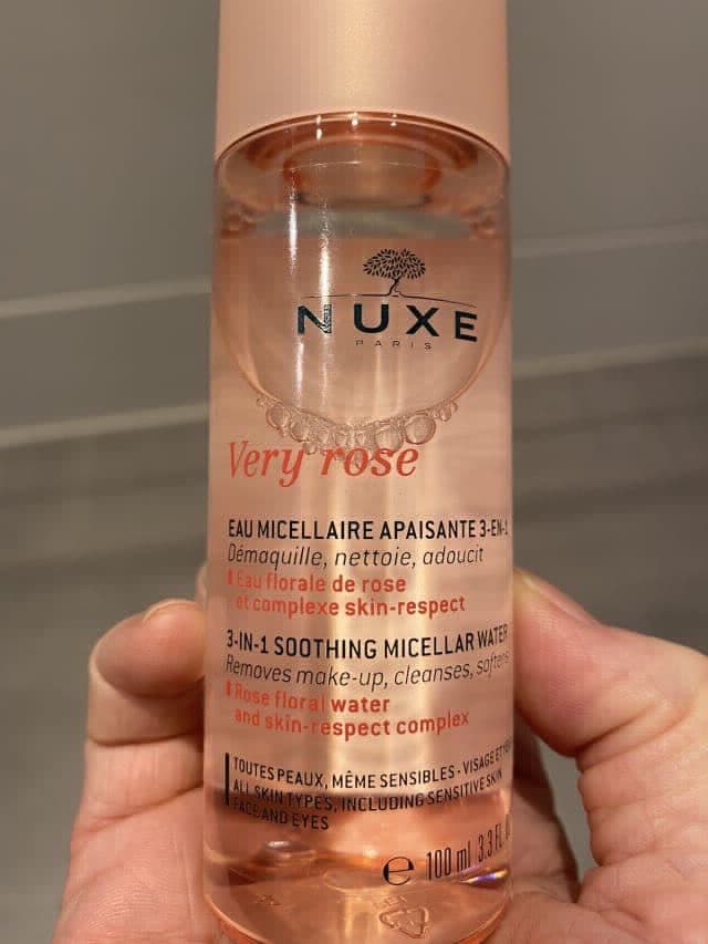 Nuxe Very Rose 3-in-1 Soothing Micellar Water review photo by peetje