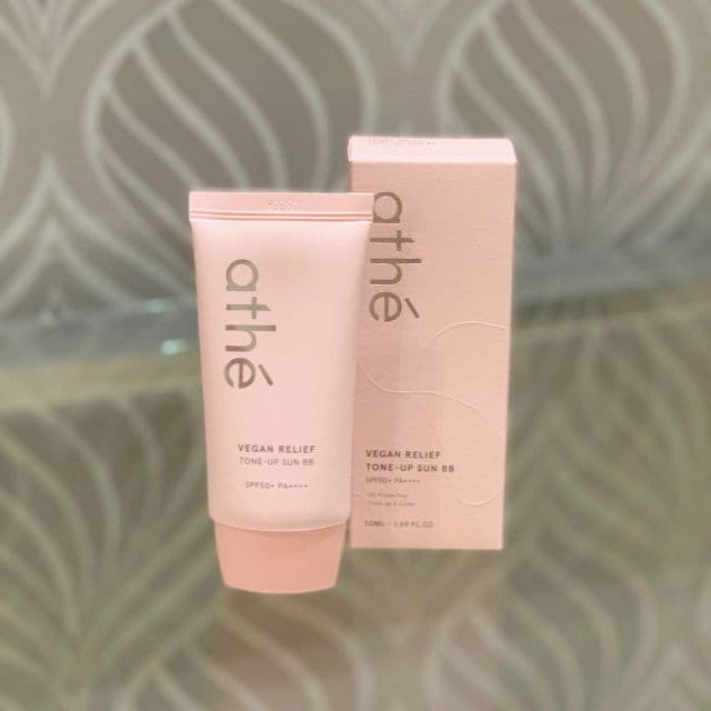 Athe Vegan Relief Tone-up Sun BB SPF50+ PA++++ review photo by Licalikes