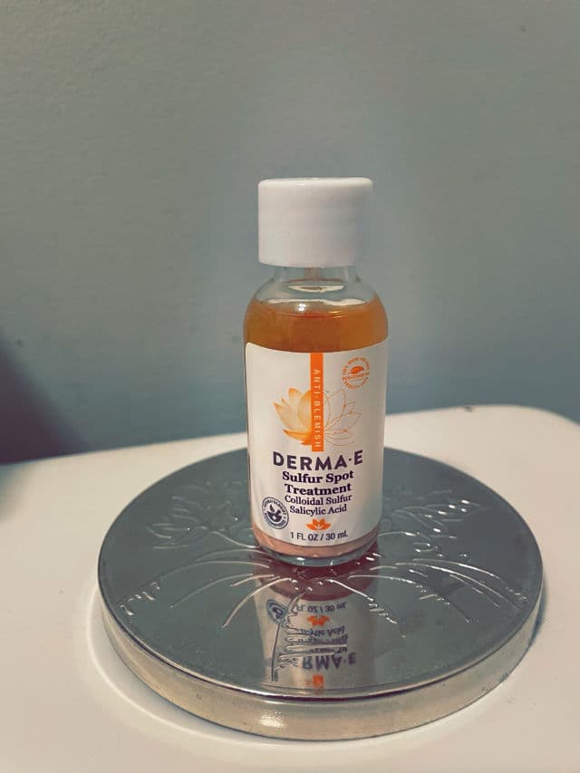 derma e Sulfur Spot Treatment with Salicylic Acid review photo by clairemarie