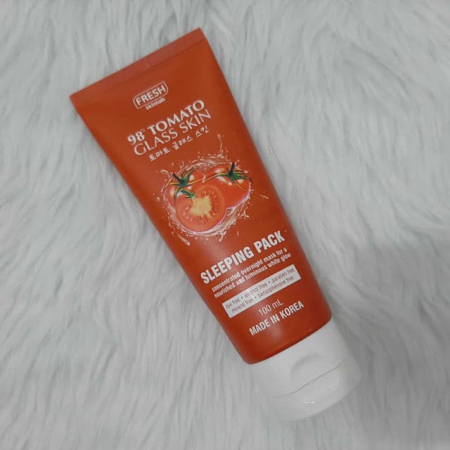 Fresh Skinlab Tomato Glass Skin Sleeping Pack review photo by eladwyn