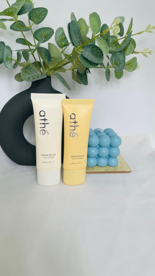Athe Vegan Relief Sun Essence SPF50+ PA++++ review photo by cupfulofselfcare08