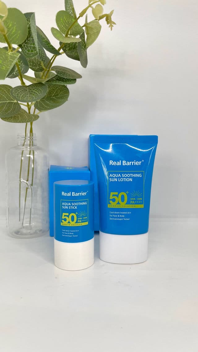 Real Barrier Aqua Soothing Sun Stick SPF50+PA++++ review photo by cupfulofselfcare08