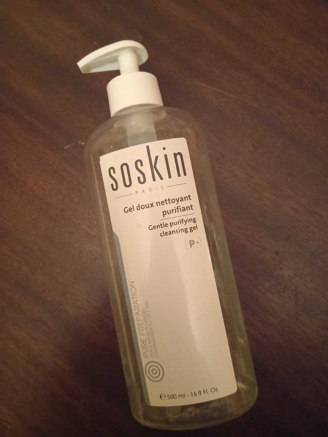 Soskin Gentle Purifying Cleansing Gel review photo by oumeyma