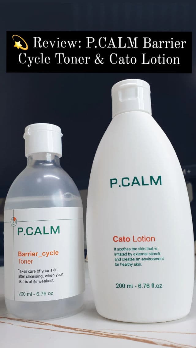 P.CALM Barrier_cycle Toner review photo by pickycutiepie