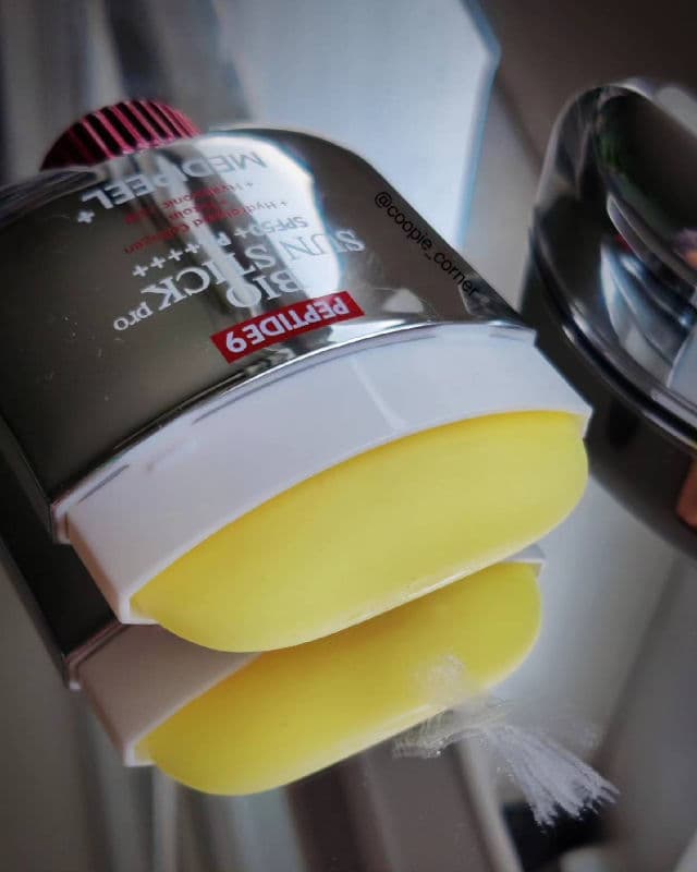 medi-peel Peptide 9 Bio Sun Stick Pro SPF50+ PA +++ review photo by Lesyao