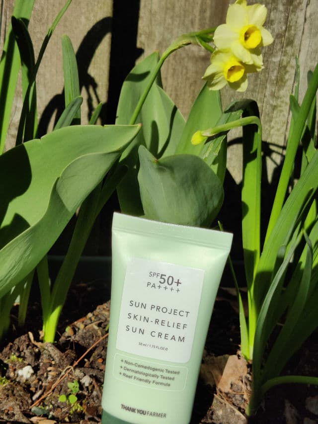 Sun Project Skin Relief Sun Cream SPF50+ PA++++ product review