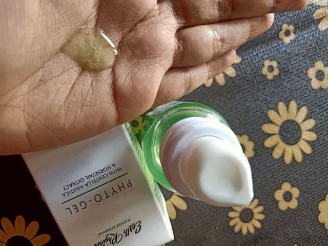 Earth Rhythm Phyto Gel review photo by Zoebird