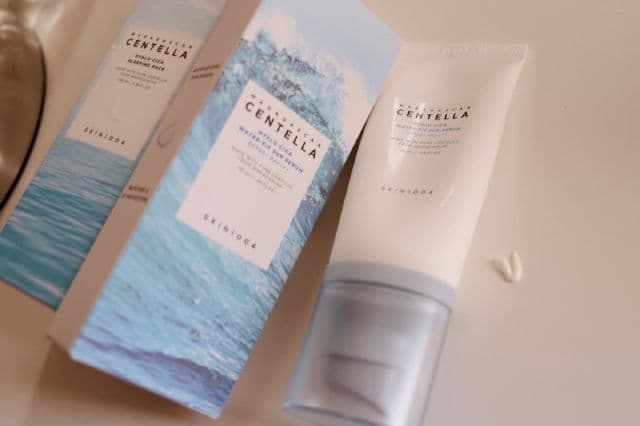SKIN1004 Madagascar Centella Hyalu-Cica Water-Fit Sun Serum SPF50+ PA++++ review photo by Preciousvue