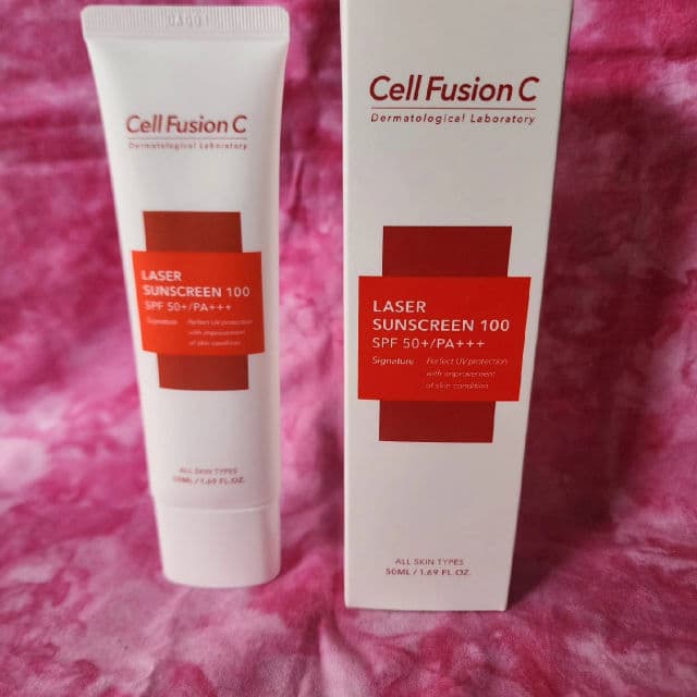Laser Sunscreen 100 SPF50+/PA+++ product review