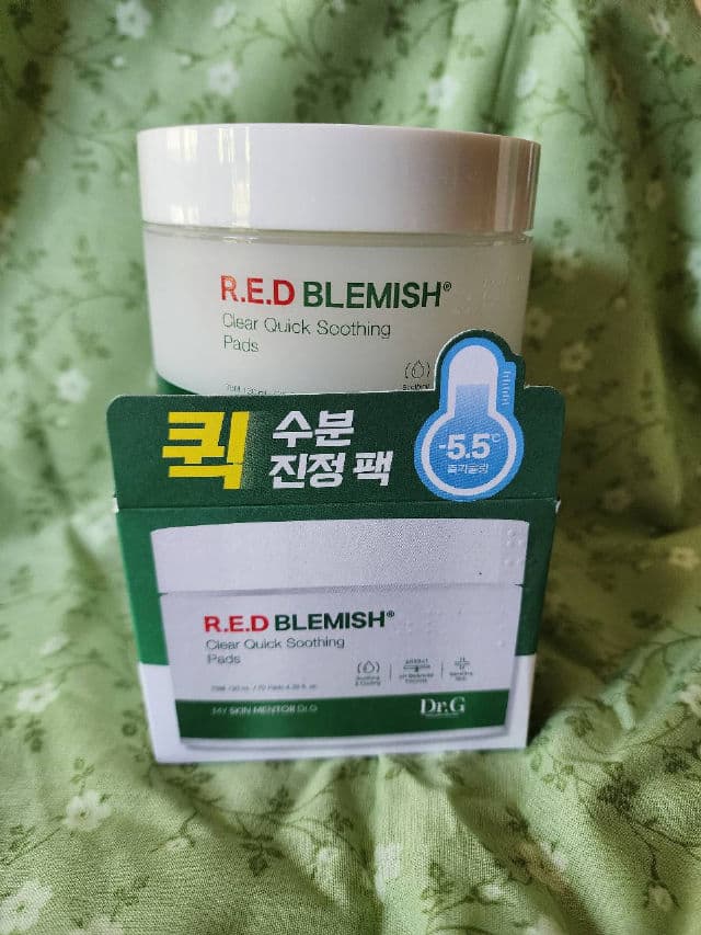 Red Blemish Clear Quick Soothing Pads product review