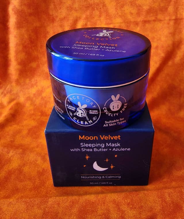 FaceTory Moon Velvet Sleeping Mask with Shea Butter and Azulene review photo by Beckster