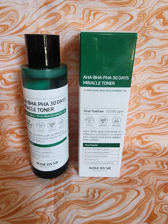 Some By Mi AHA BHA PHA 30 Days Miracle Toner review photo by Beckster