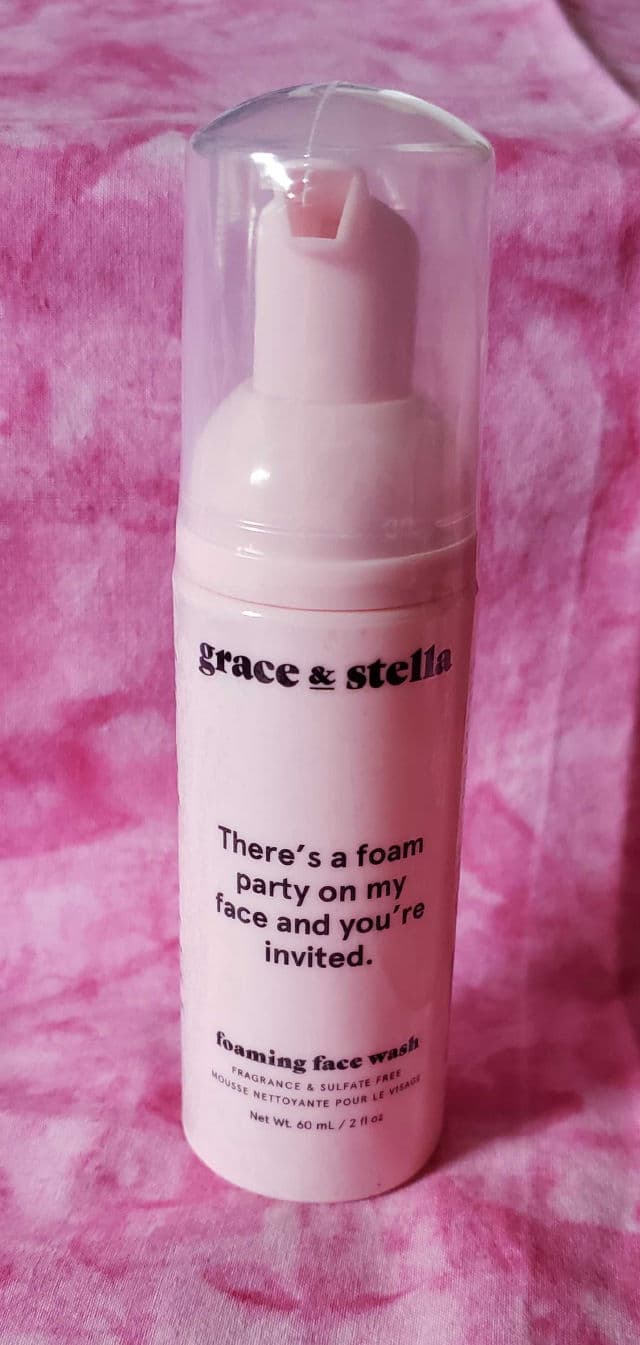 Grace & Stella There's a party on my face and you're invited! Foaming Face Wash review photo by Beckster