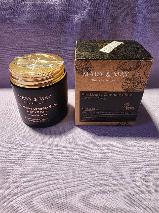 Blackberry Complex Glow Wash Off Pack product review