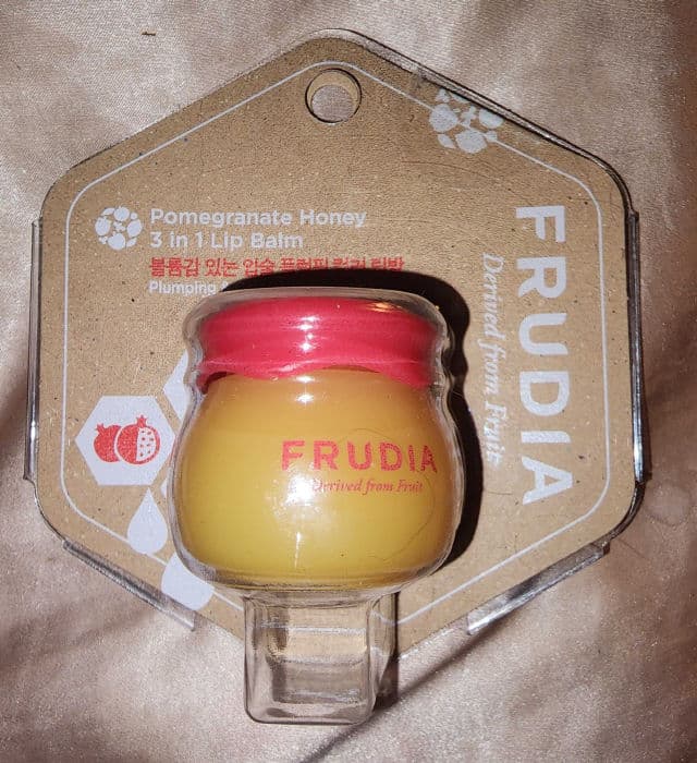 Frudia Pomegranate Honey 3 in 1 Lip Balm review photo by Beckster