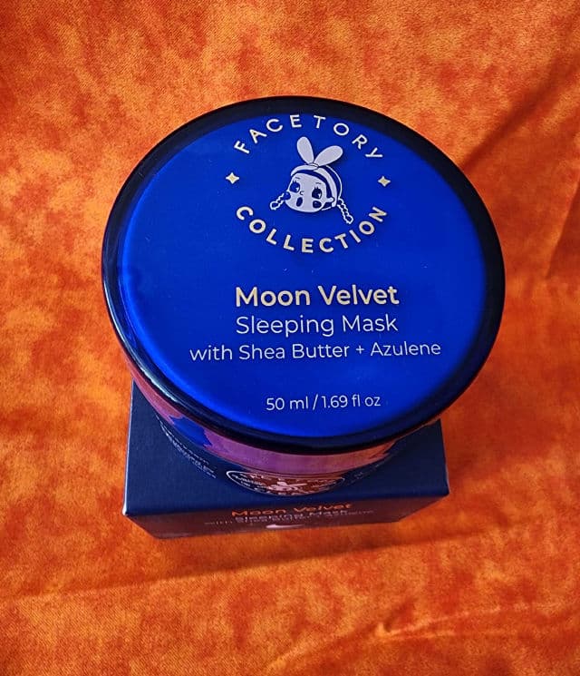 FaceTory Moon Velvet Sleeping Mask with Shea Butter and Azulene review photo by Beckster