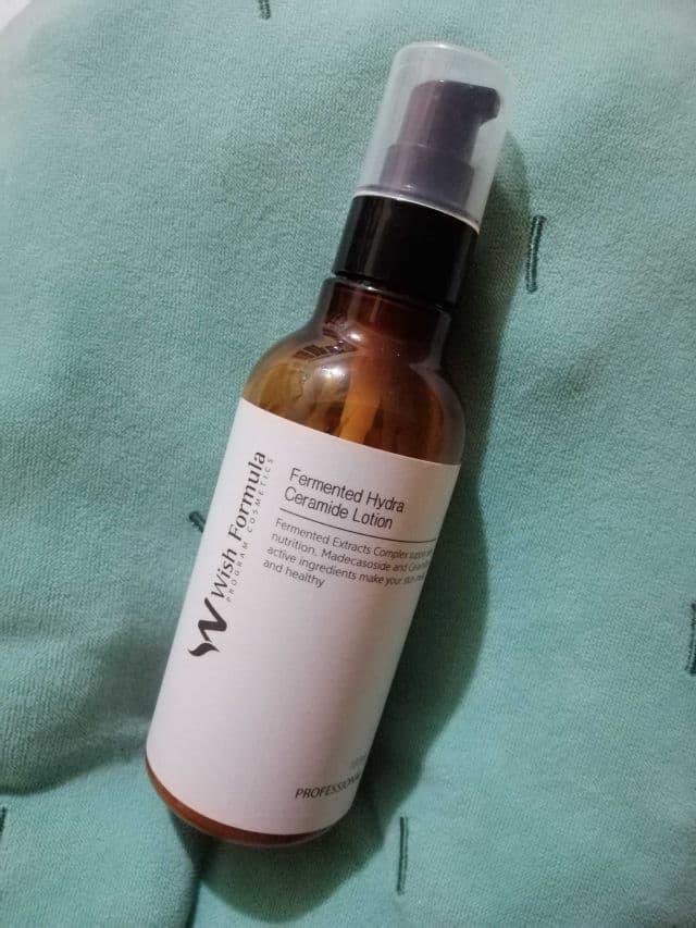 WISH FORMULA Fermented Hydra Ceramide Lotion review photo by Heracot