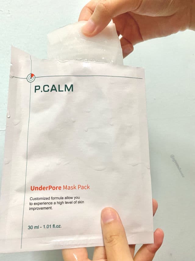 P.CALM UnderPore Mask Pack review photo by sgeecakeeee