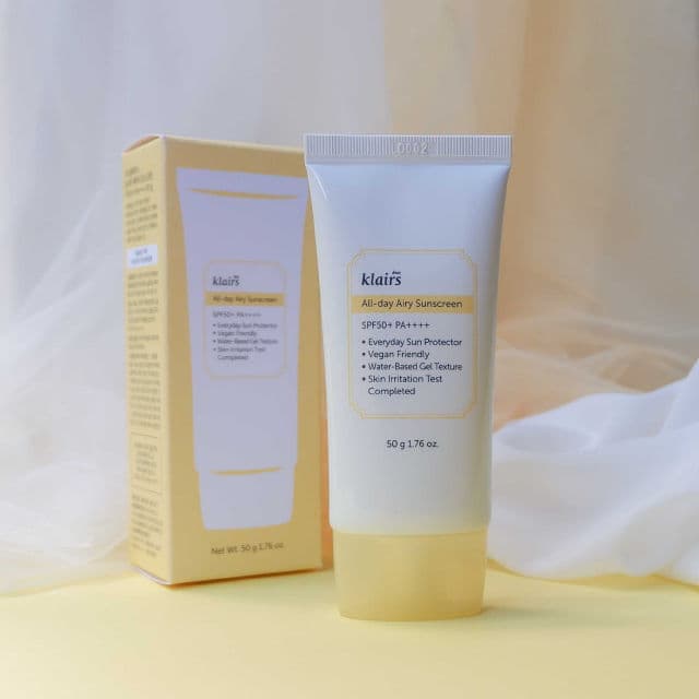 Dear, Klairs All-day Airy Sunscreen SPF50+ PA++++ review photo by CLThingsiLove